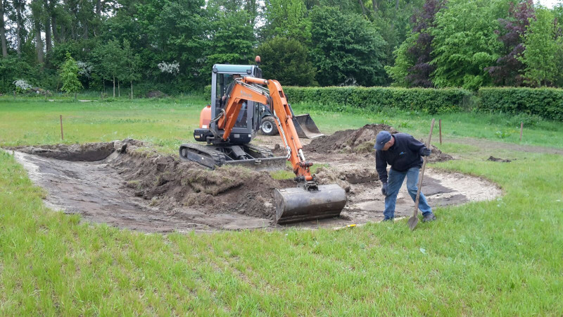 sgwhindernissen aanleg waterbak aerdenhout